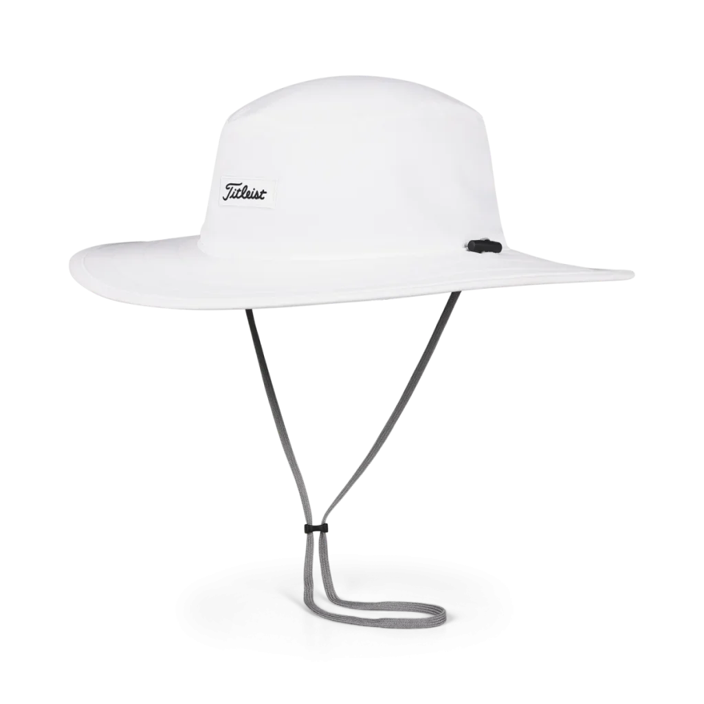 Mũ tai bèo Titleist Charleston Aussie – Trắng/Đen