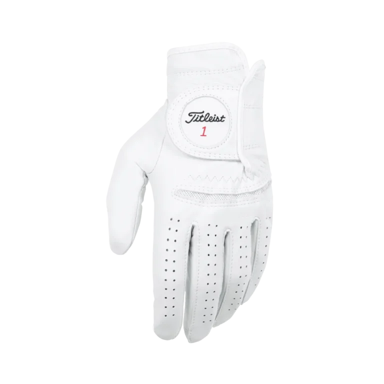 Găng tay golf nữ Titleist Perma-Soft – Pearl (trắng ngọc trai)
