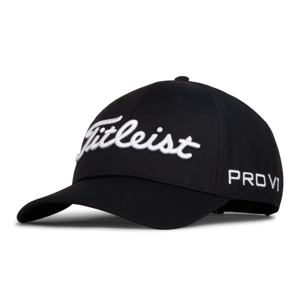 Titleist Tour Performance Hat – Black/White