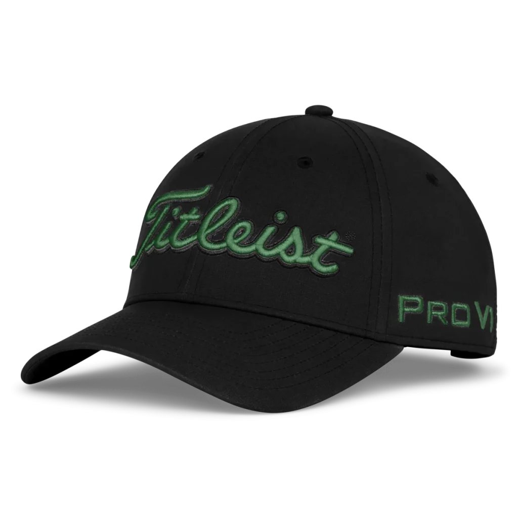 Titleist Tour Performance Hat – Black/Green