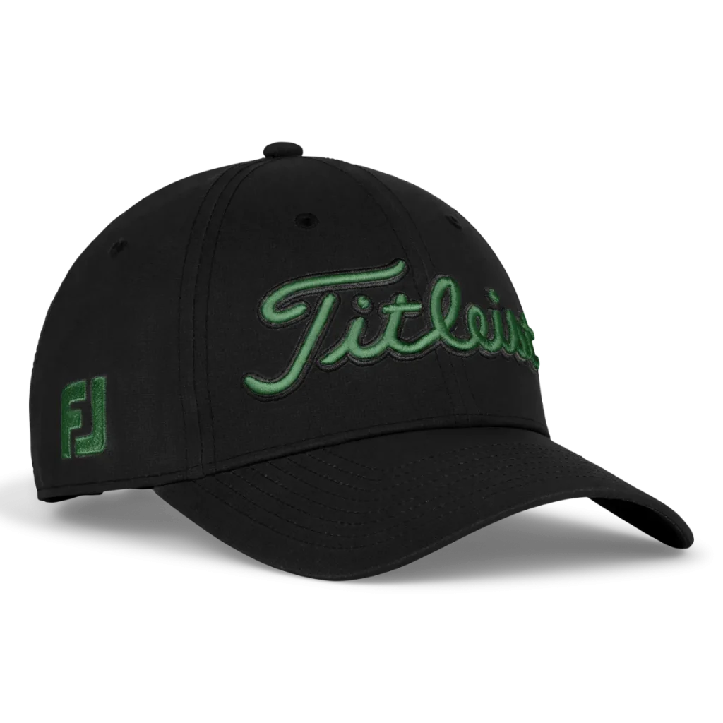 Titleist Tour Performance Hat – Black/Green