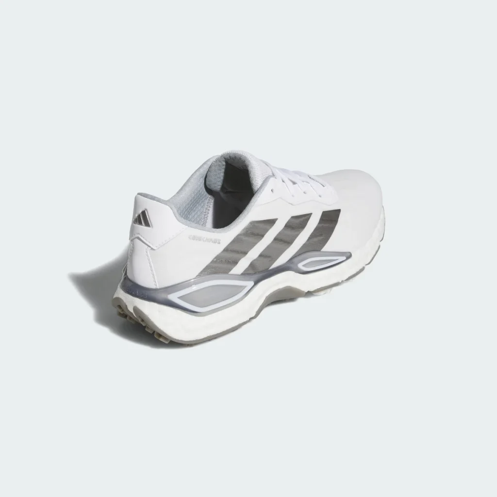 adidas Giày Golf Đinh Liền Codechaos 27 – Nam – Cloud White / Iron Metallic / Silver Metallic