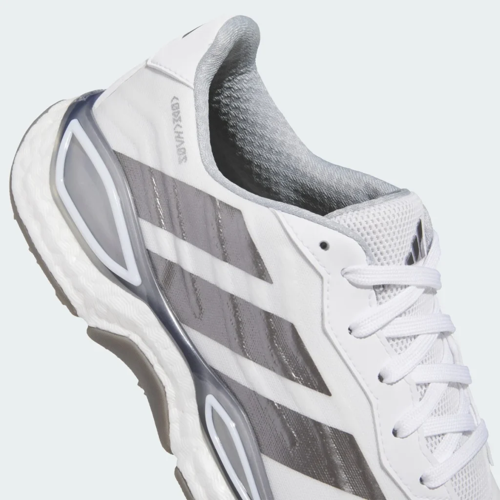 adidas Giày Golf Đinh Liền Codechaos 27 – Nam – Cloud White / Iron Metallic / Silver Metallic