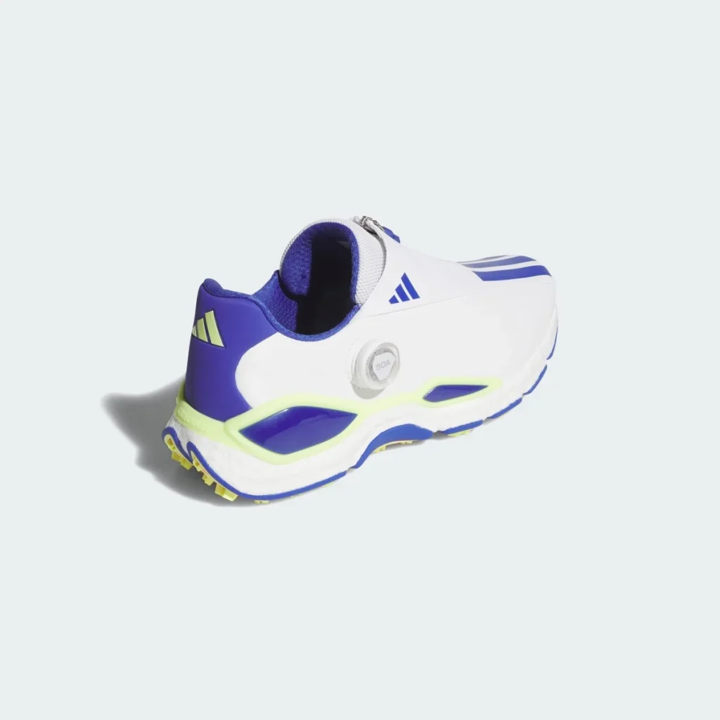 adidas Giày Golf Đinh Liền Codechaos 27 BOA – Nam – Cloud White / Dual Indigo / Frozen Lemon
