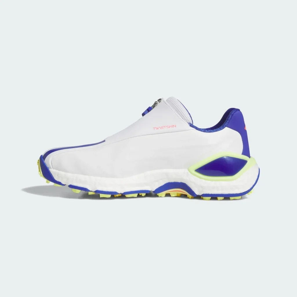 adidas Giày Golf Đinh Liền Codechaos 27 BOA – Nữ – Cloud White / Dual Indigo / Frozen Lemon
