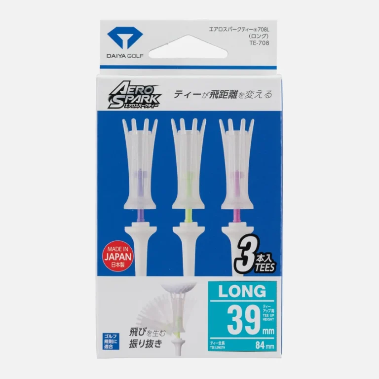 Tee Golf Daiya Aero Spark 708 Long (Clear)