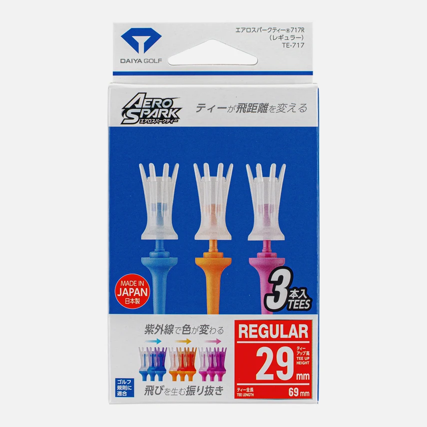 Tee Golf Daiya Aero Spark 717 Regular (UV)