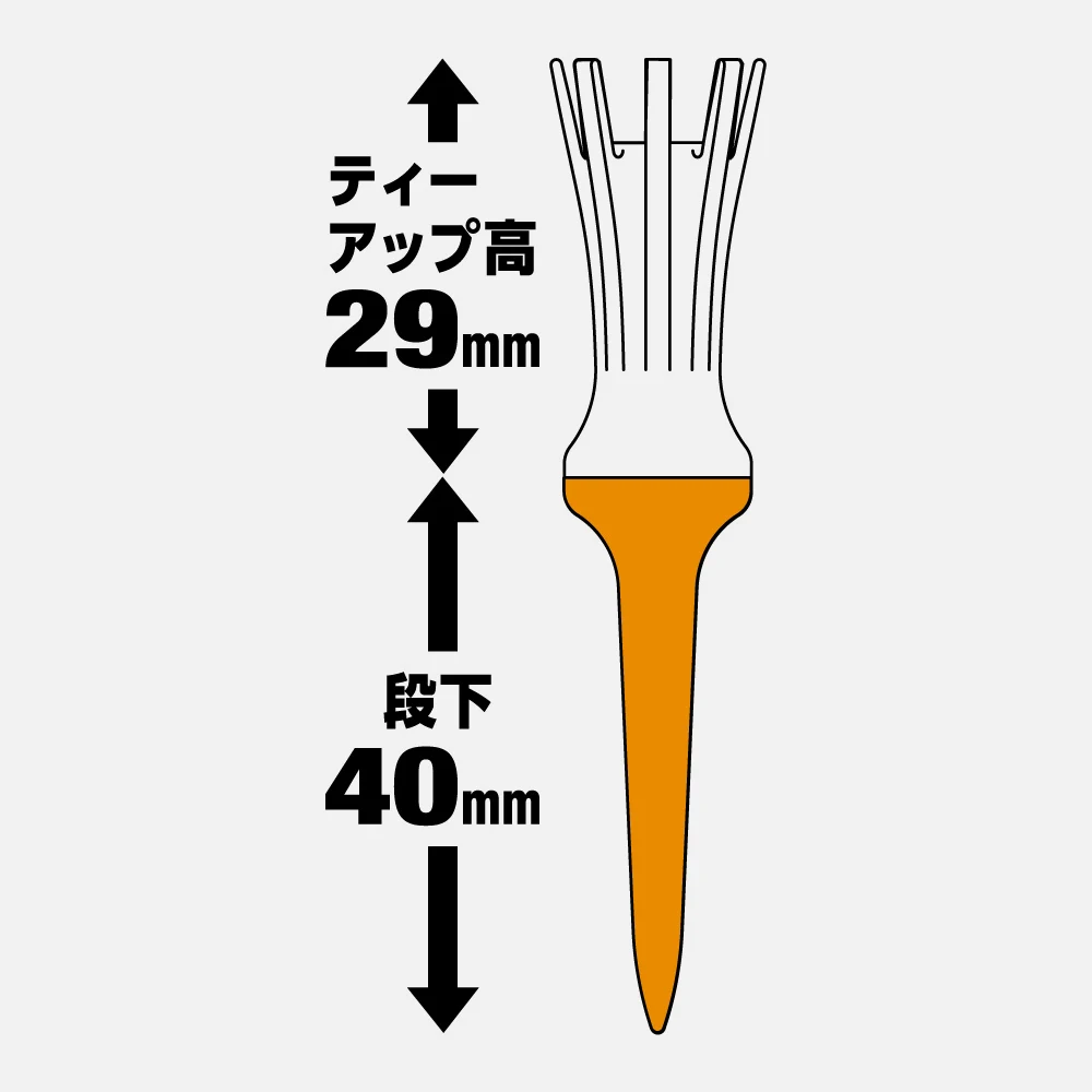 Tee Golf Daiya Aero Spark 717 Regular (UV)