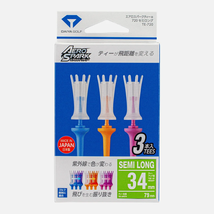 Tee Golf Daiya Aero Spark 720 Semi Long (UV)