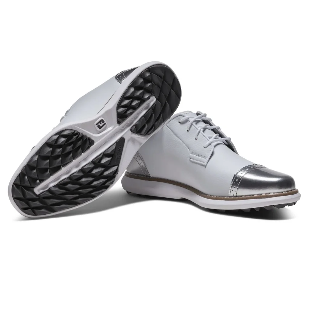 Giày Golf Đinh Liền FootJoy Traditions Cap Toe – Nữ