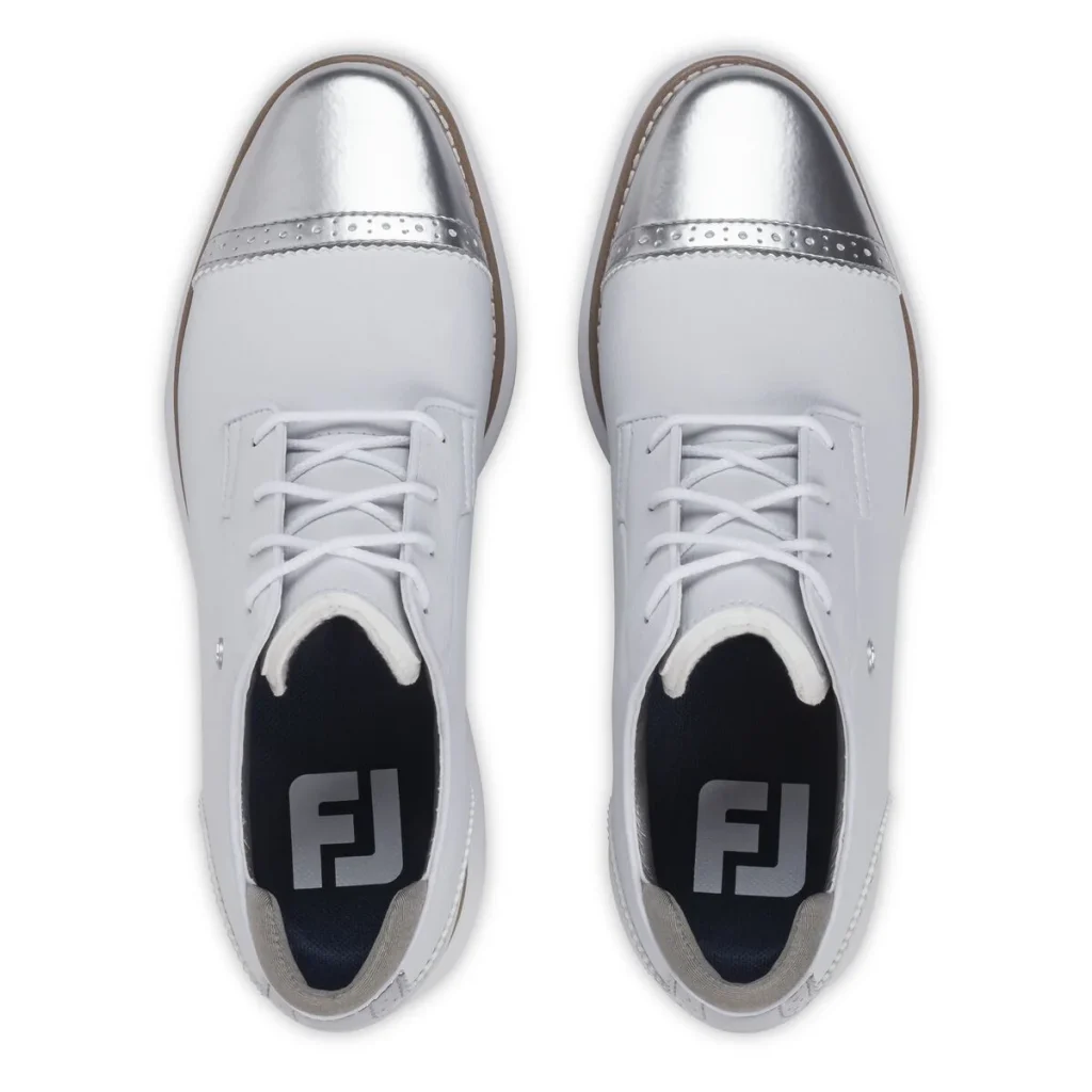Giày Golf Đinh Liền FootJoy Traditions Cap Toe – Nữ