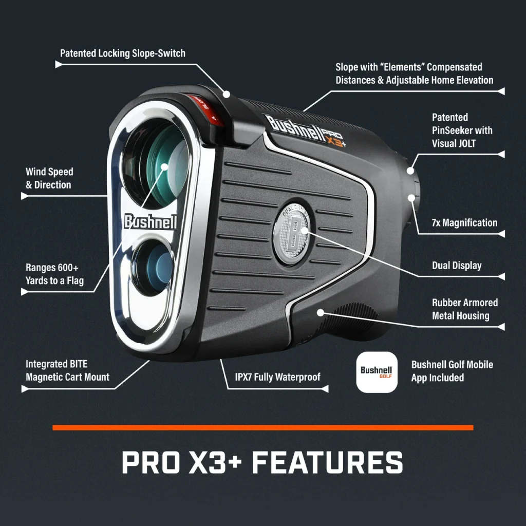 Máy Đo Khoảng Cách Bushnell Pro X3+LINK
